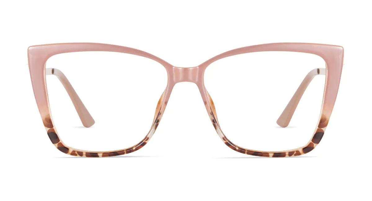 Cat-eye Ruby Tortoiseshell/Pink Eyeglasses