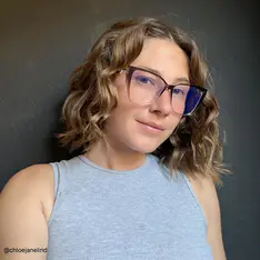 Cat-eye Gradient Brown Eyeglasses