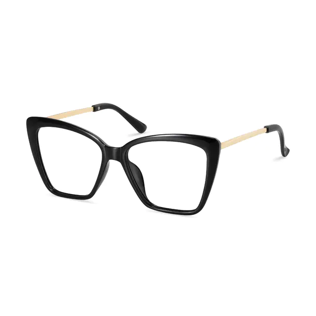 Cat-eye Black Eyeglasses