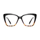 Cat-eye Tortoiseshell/Black Eyeglasses
