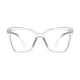 Cat-eye Clear Eyeglasses