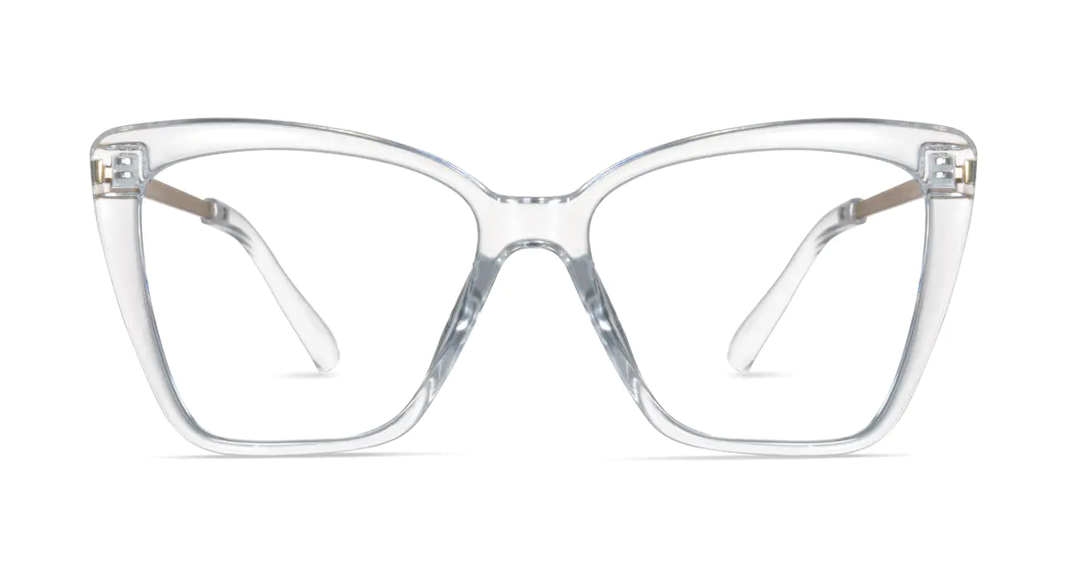 Cat-eye Clear Eyeglasses