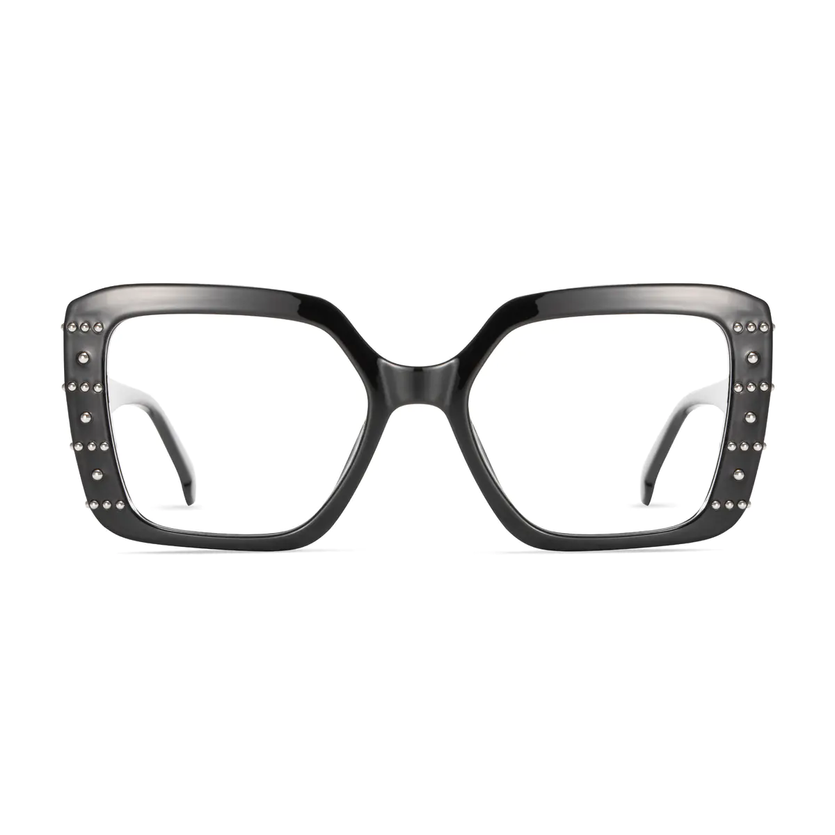 Rectangle Black Eyeglasses
