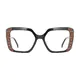 Rectangle Brown/Black Eyeglasses