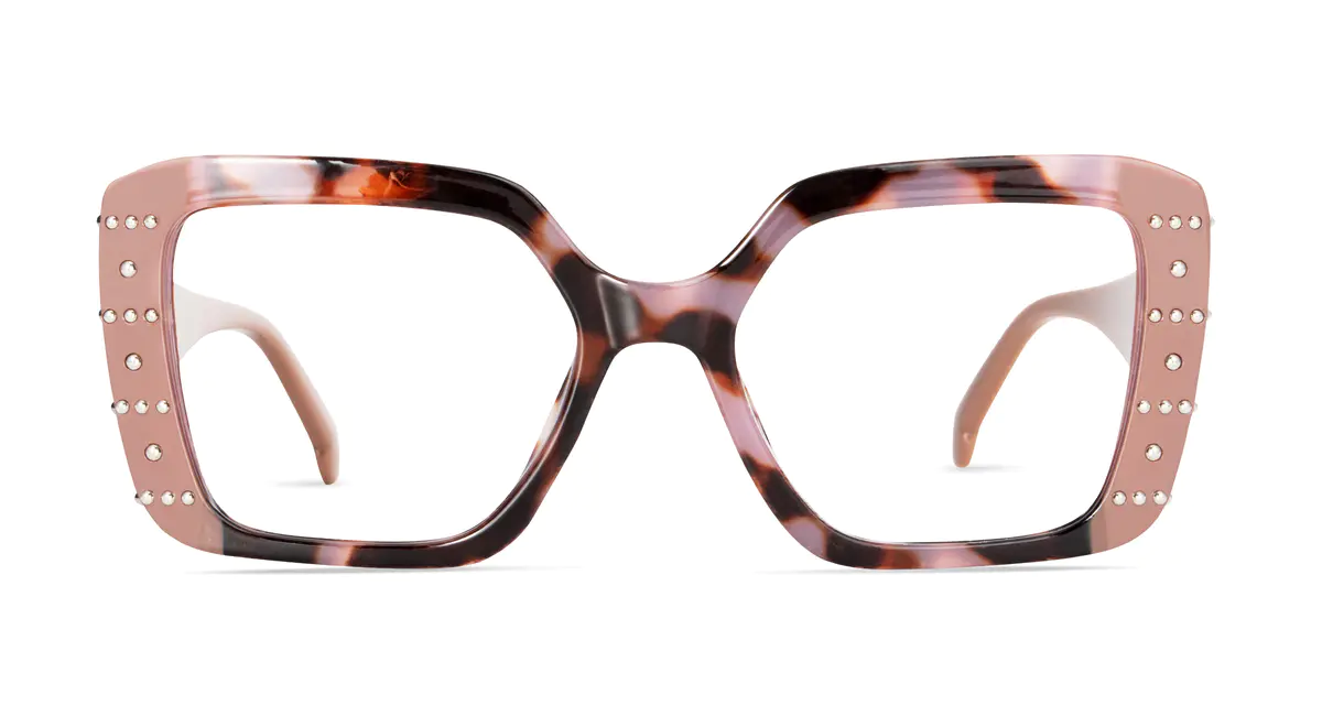 Square Tortoiseshell Eyeglasses