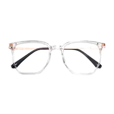 Square Clear Eyeglasses