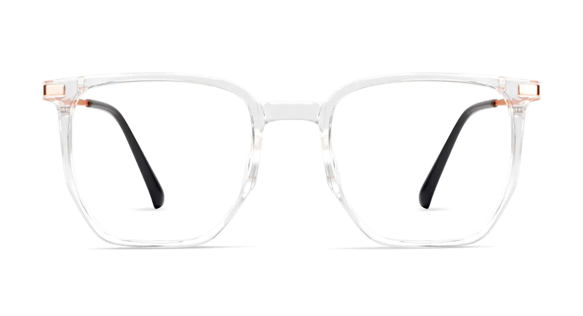 Square Clear Eyeglasses
