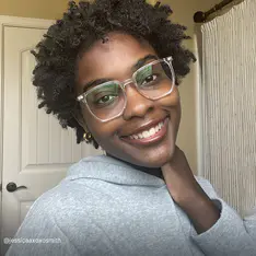 Square Clear Eyeglasses