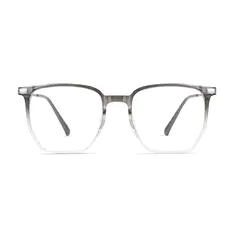 Square Gradient Gray Eyeglasses