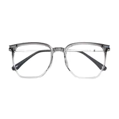 Square Gradient Gray Eyeglasses