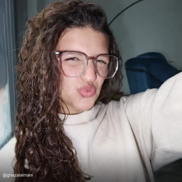 Square Gradient Gray Eyeglasses