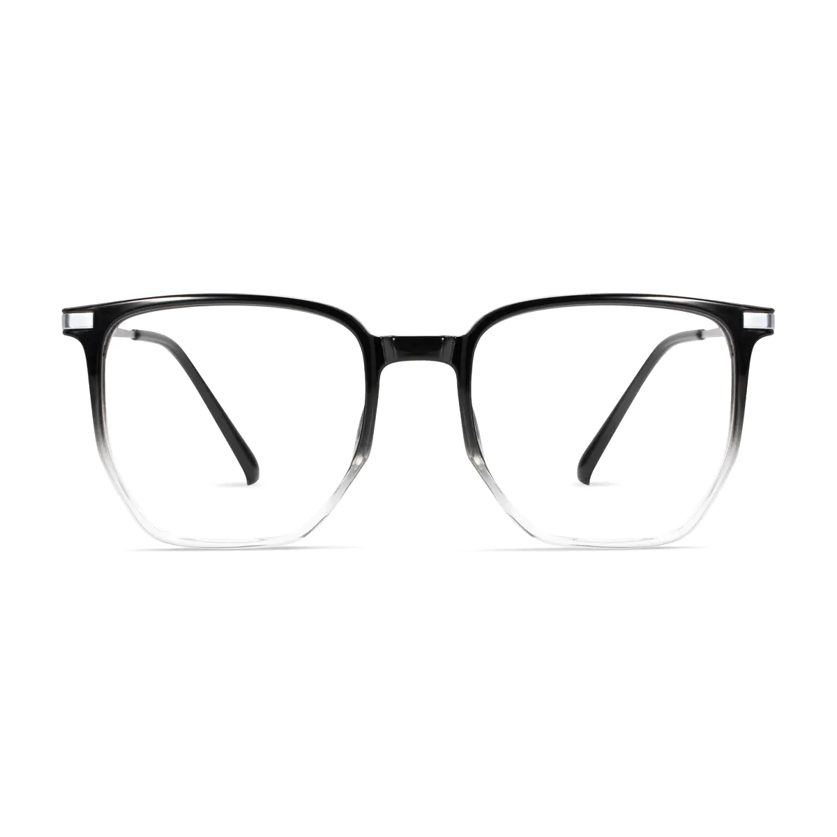 Square Gradient Black Eyeglasses