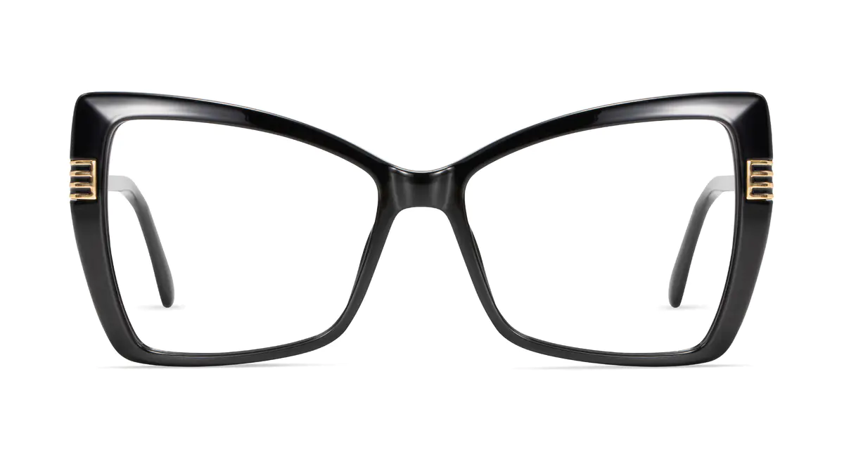 Cat-eye Black Eyeglasses