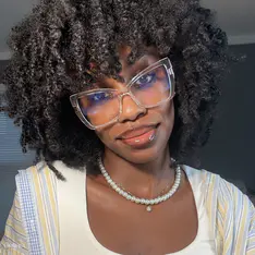 Cat-eye Clear Eyeglasses
