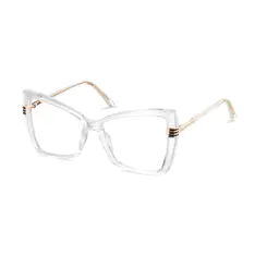 Cat-eye Clear Eyeglasses