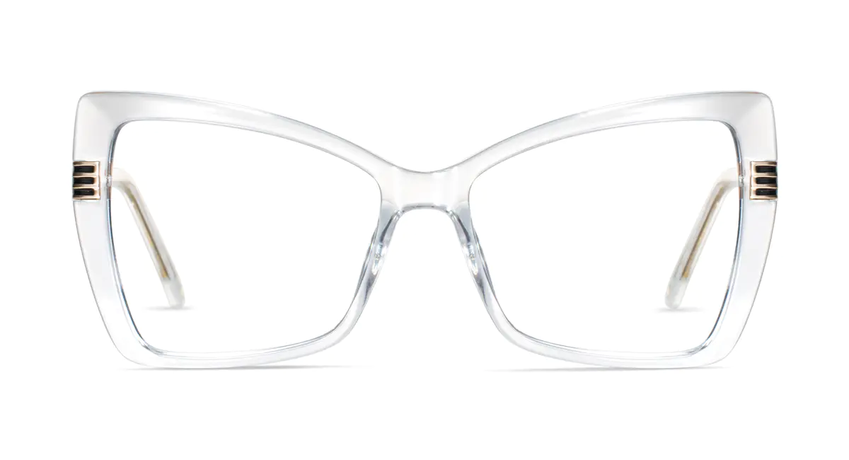 Cat-eye Clear Eyeglasses