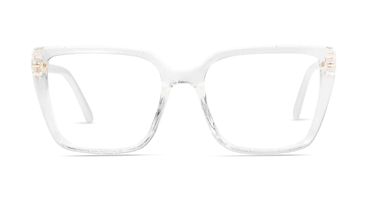 Square Clear Eyeglasses