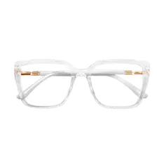 Rectangle Clear Eyeglasses