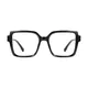 Square Black Eyeglasses