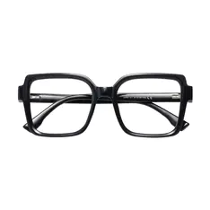 Square Black Eyeglasses
