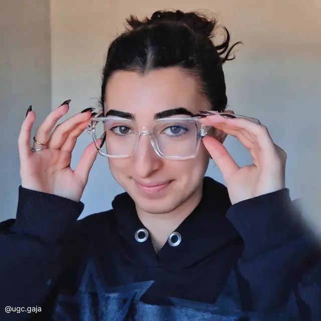 Square Clear Eyeglasses