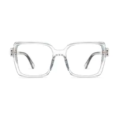 Square Clear Eyeglasses