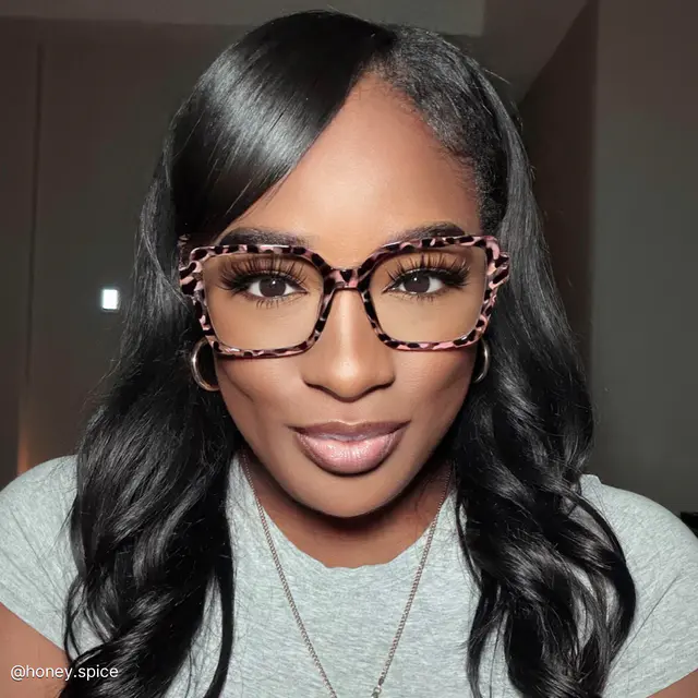 Square Tortoiseshell Eyeglasses