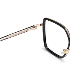 Square Black Eyeglasses