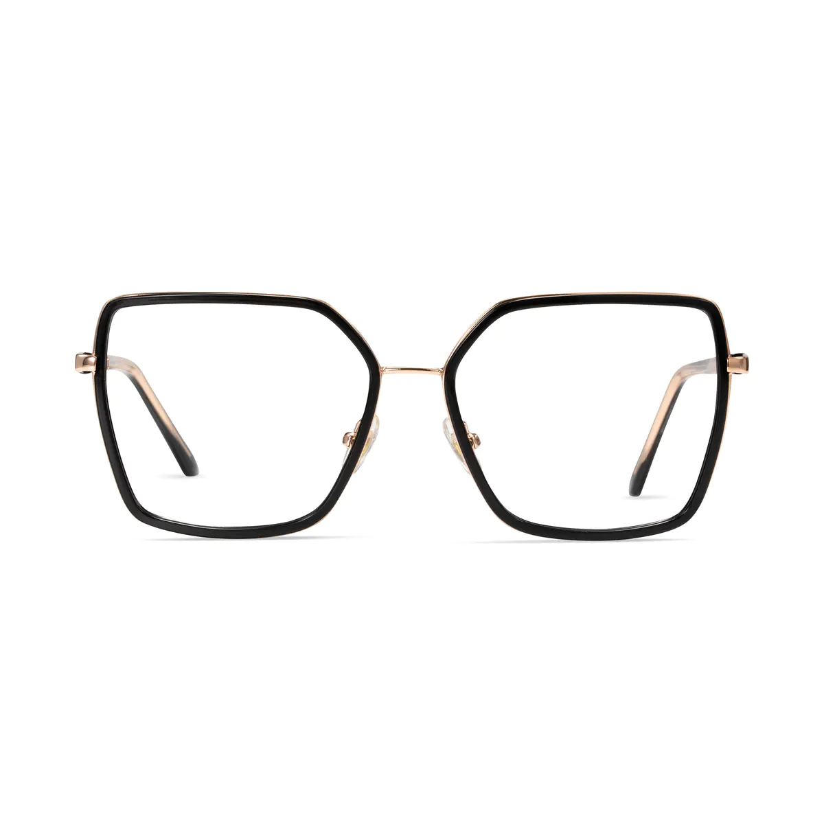 Square Black Eyeglasses