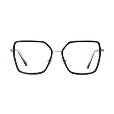 Square Black Eyeglasses