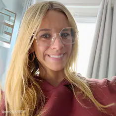Square Clear Eyeglasses