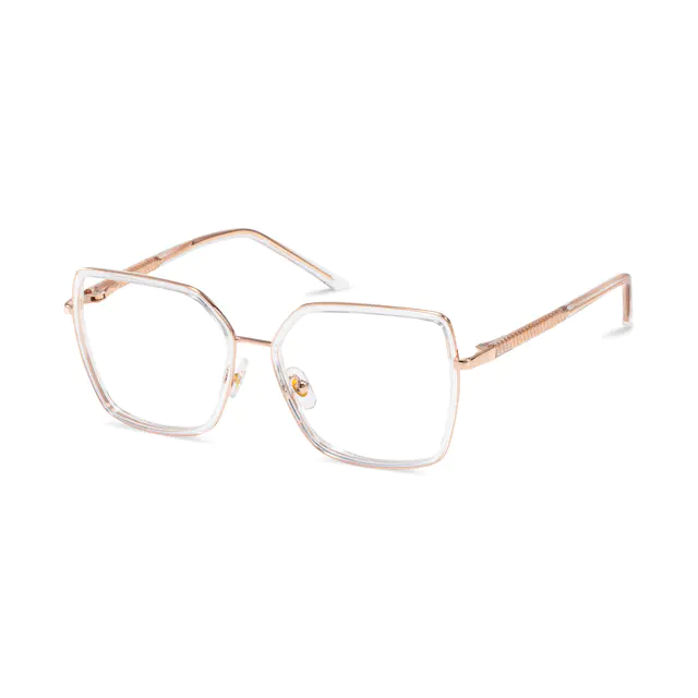 Square Clear Eyeglasses