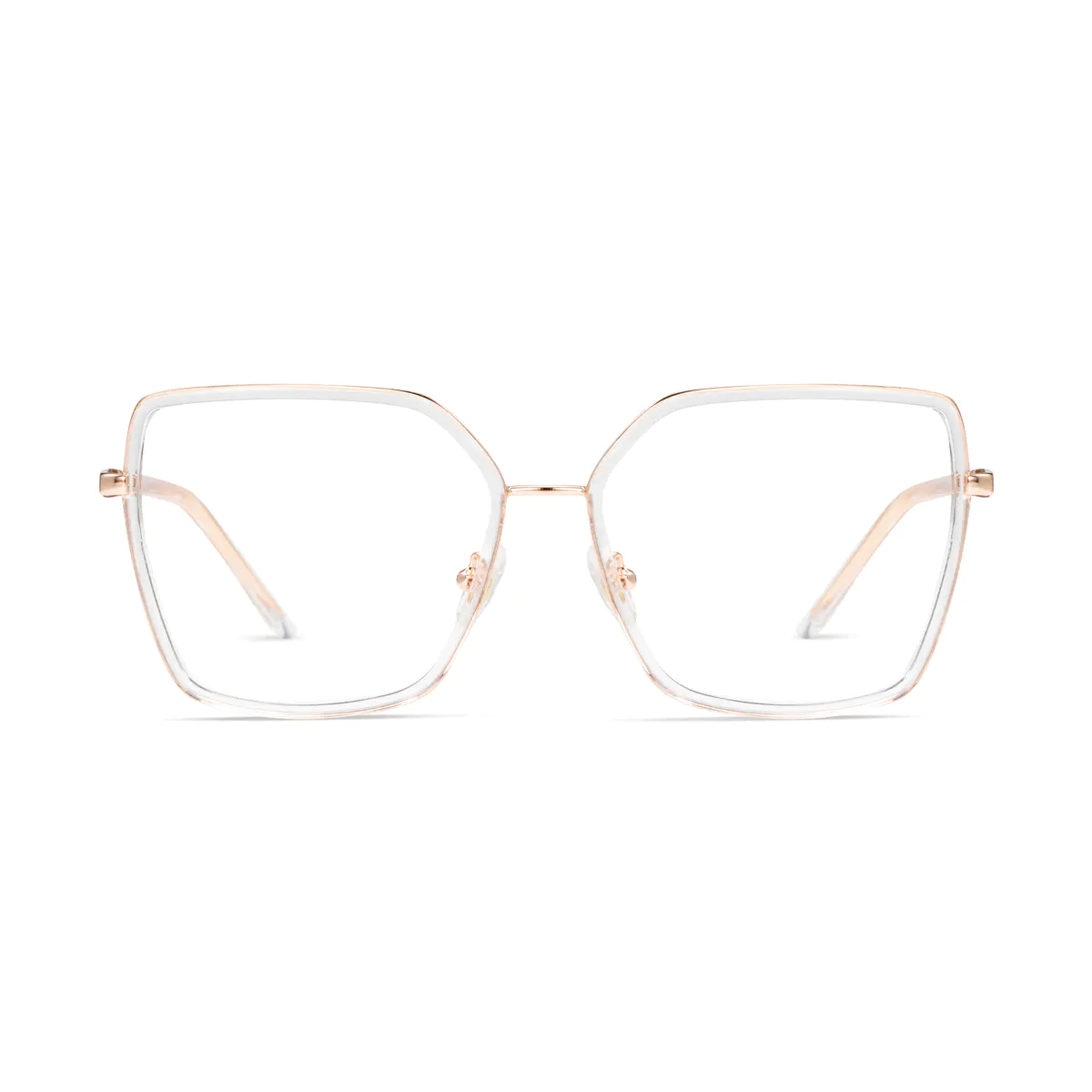 Square Clear Eyeglasses
