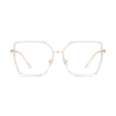 Square Clear Eyeglasses