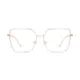 Square Clear Eyeglasses