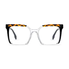 Square Black/Tortoiseshell Eyeglasses