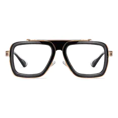 Aviator Black/Gold Eyeglasses