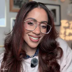 Square Gold Eyeglasses