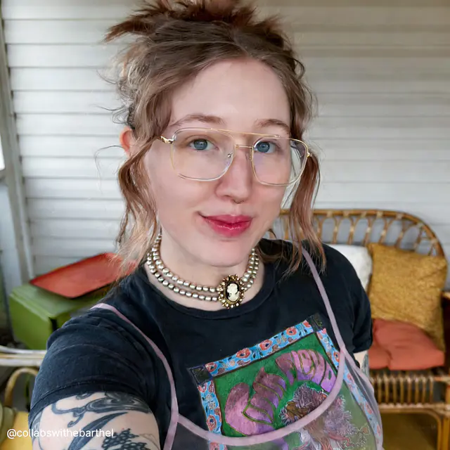 Square Gold Eyeglasses