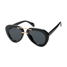 Aviator Black Eyeglasses