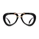 Aviator Black Eyeglasses