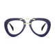 Aviator Blue Eyeglasses