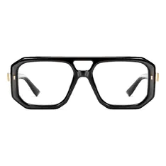 Aviator Black Eyeglasses