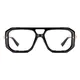 Aviator Black Eyeglasses