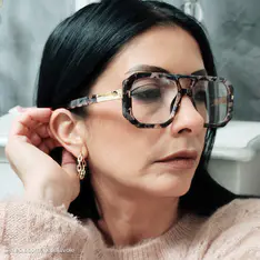 Aviator Ivory Tortoiseshell Eyeglasses