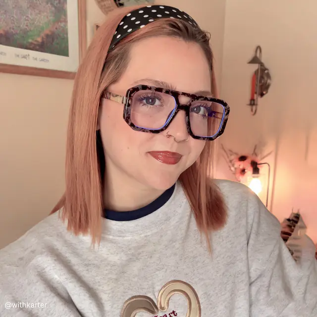 Aviator Ivory Tortoiseshell Eyeglasses