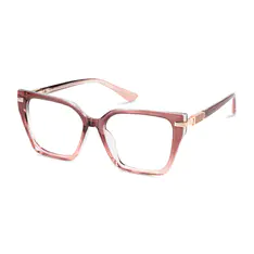 Square Gradient Pink Eyeglasses