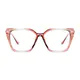 Square Gradient Brown Eyeglasses