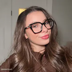 Square Black Eyeglasses