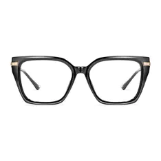 Square Black Eyeglasses